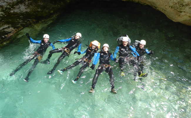 Canyoning in Madeira