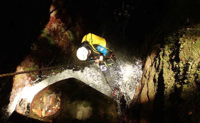 Canyoning Passo inferior