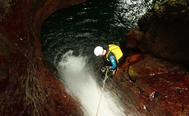 Canyoning Sebastiao Vaz