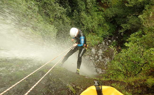 Canyoningurlaub Fortgeschritten